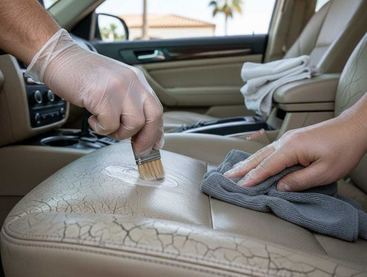 Cuero agrietado por el sol: cómo restaurarlo sin brillo graso